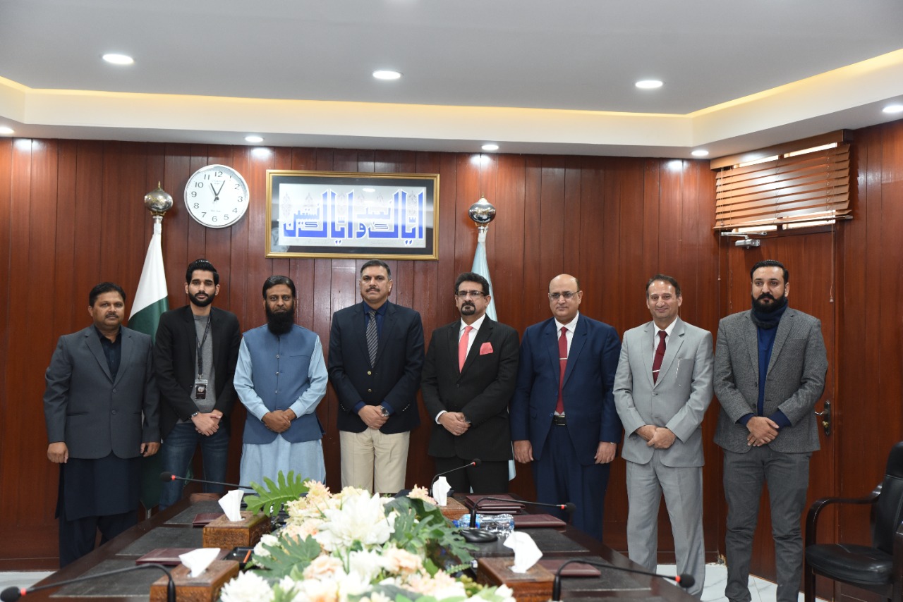 MOU between NUML and Leverify LLC.